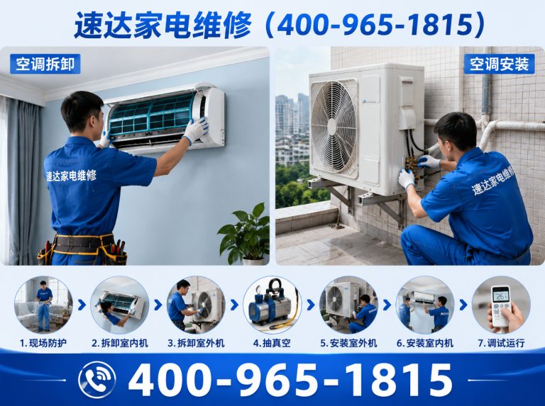 屯昌空调拆装展示图